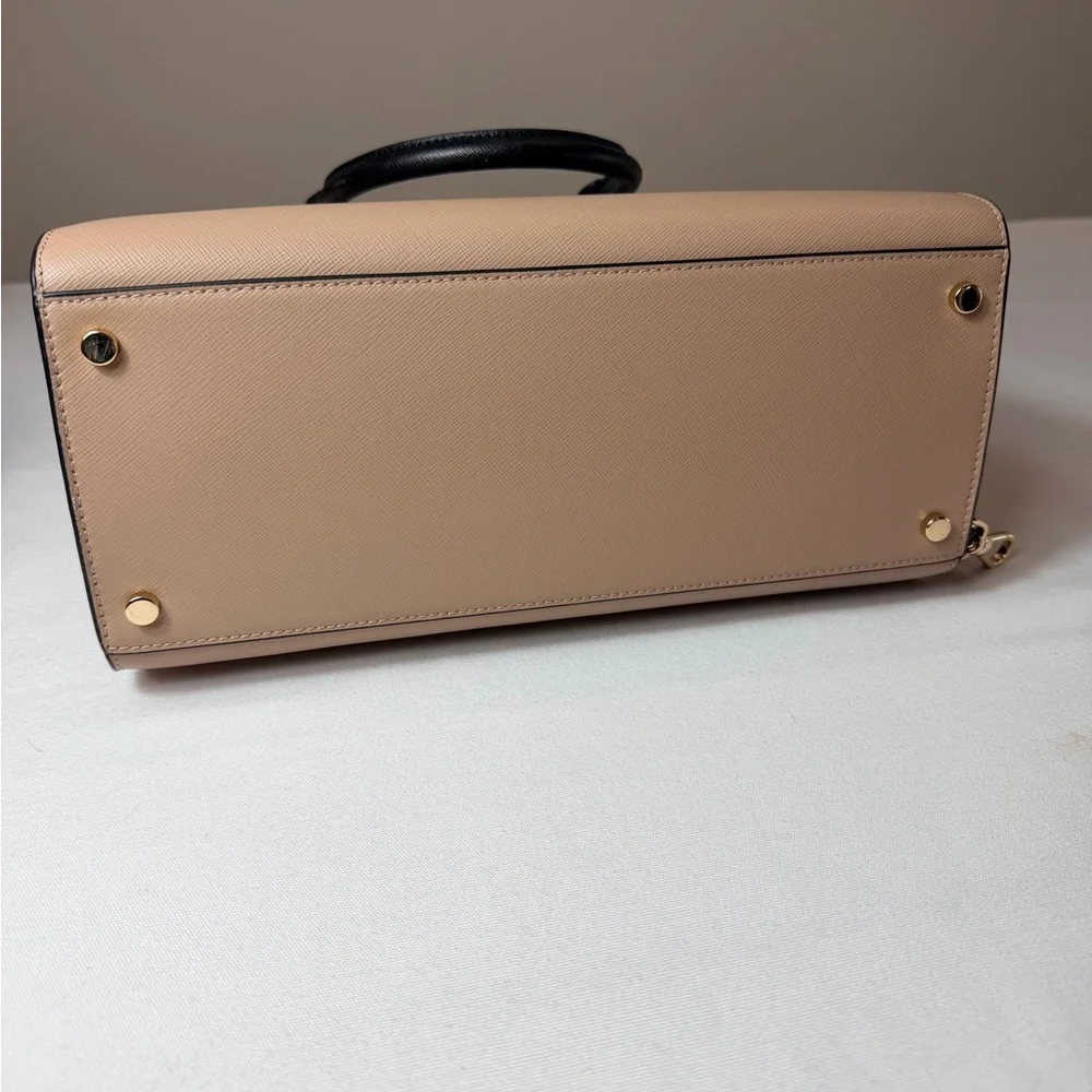 Kate Spade Black and Tan Satchel